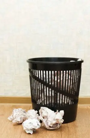 Keep it Clean - Take the trash away every night