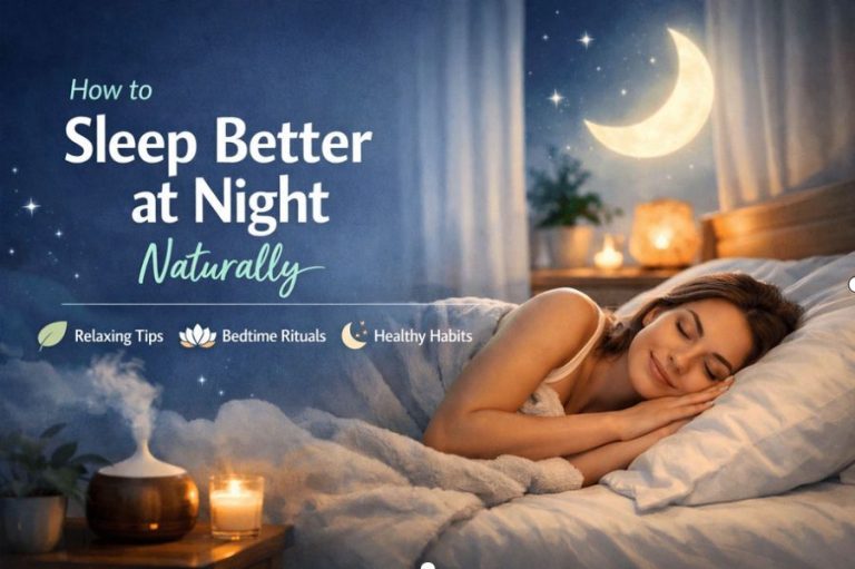 How to Sleep Better at Night Naturally – Sleep Well Tips